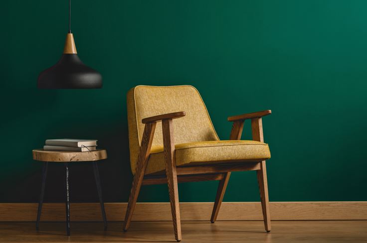 Chair representing conversations and interviews featured in the media